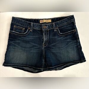 BKE Kate Ladies Stretch Denim Shorts Blue Size 31